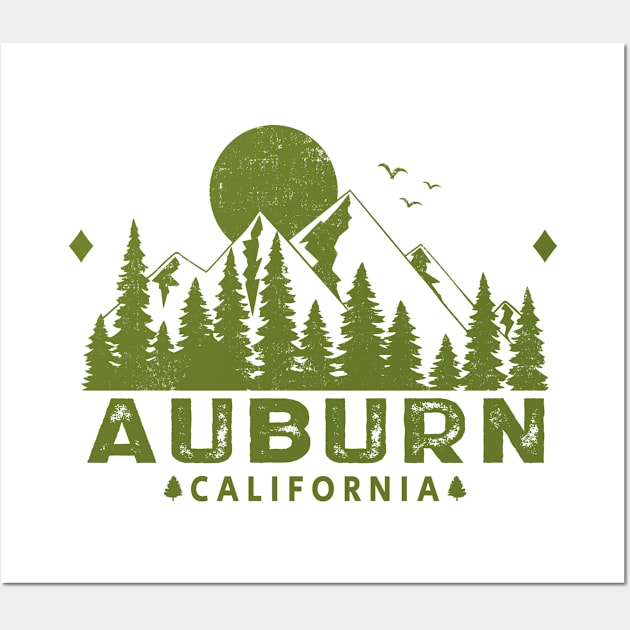 Auburn California Mountain View Wall Art by HomeSpirit